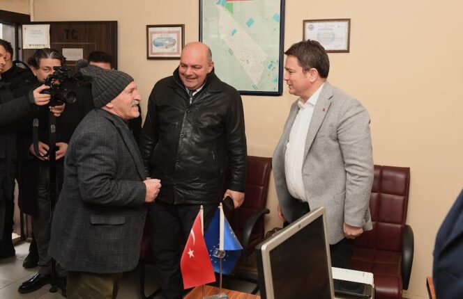 Başkan Aydın vatandaşlarla buluşmaya devam ediyor