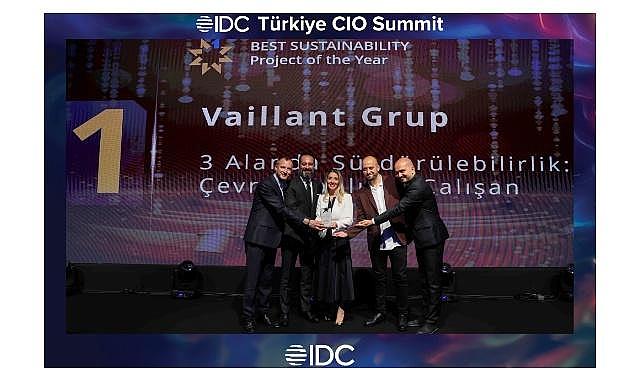 Vaillant Group Türkiye’nin Sürdürülebilirlik Projesine Bir Ödül Daha
