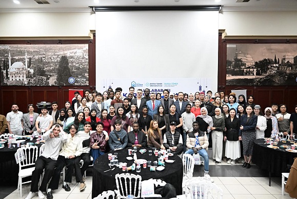 YILDIRIM BELEDİYESİ, ULUSLARARASI ÖĞRENCİLERİ İFTARDA BULUŞTURDU