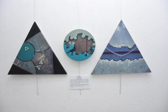 SANATIN ESTETİĞİ BURSALILARLA BULUŞUYOR  BURSA GSBD’NİN KARMA SERGİSİ AÇILDI