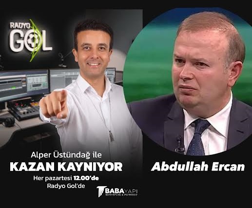 ABDULLAH ERCAN: ŞAMPİYONU TRABZONSPOR BELİRLER