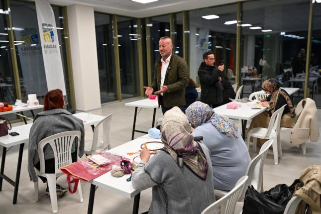 “Karacabey’de ilmek ilmek “Punch” sanatı”