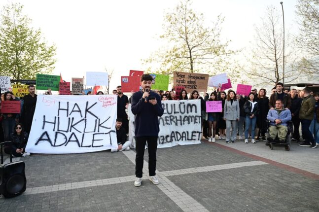 Gemlik’te Hukuk Öğrencilerinden Adalet Çağrısı: “Sessiz Kalmayacağız!”