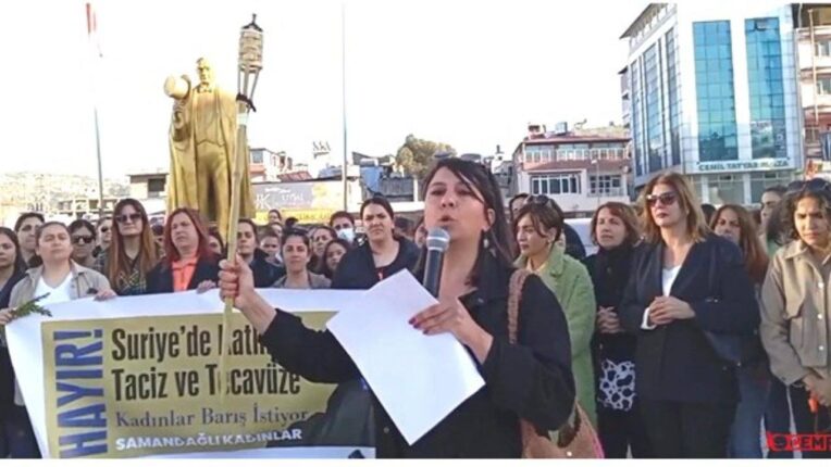 Güler Buğday yazdı; SURİYE’DE HTŞ’NİN TÜM KATLİAMLARINA VE ALEVİ KADINLARA KARŞI UYGULANAN İĞRENÇ SALDIRILARA DUR DEMEK ZORUNDAYIZ…