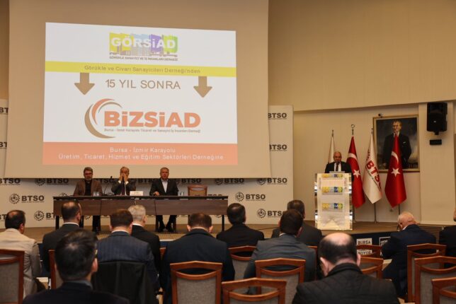 GÖRSİAD, BİZSİAD OLDU  ·       BAŞKANLIĞA LEVENT BİLEK SEÇİLDİ