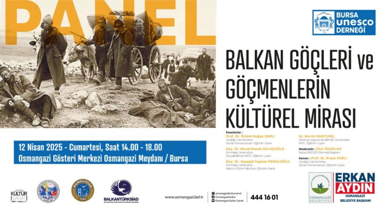 Balkan Göçleri paneli yapıldı.