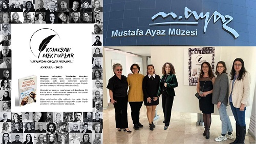 “Konuşan Mektuplar: Ustalardan Gençlere Mesajlar” Sergisi ve Kitabı, Ankara Mustafa Ayaz Müzesi’nde İzleyicilerle Buluştu.