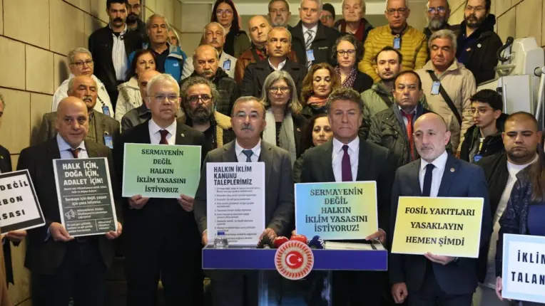 SARIBAL; “İKLİM KANUNU DEĞİL, SERMAYE DOSTU TİCARET SÖZLEŞMESİ”