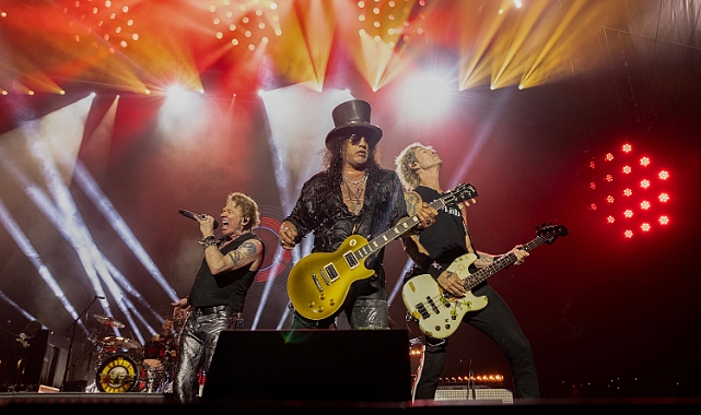 GUNS N’ ROSES KONSERİNE GERİ SAYIM BAŞLADI   İSTANBUL’A DA ÖZEL JET’LERİ İLE GELİYORLAR!