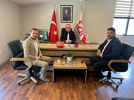 DEVA Partisi Bursa İl Başkanı Tayfun Öztürk ve Osmangazi İlçe Başkanı Hüseyin Düzgün’den Erten Kayan’a Ziyaret