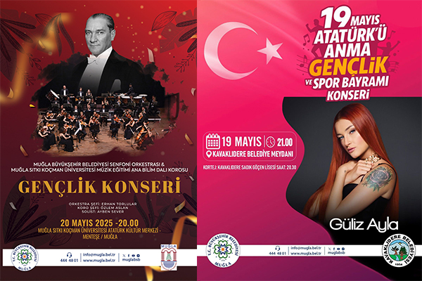 GÜLİZ AYLA’DAN 19 MAYIS’A ÖZEL KONSER: KAVAKLIDERE’DE BAYRAM COŞKUSU