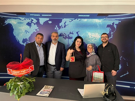 Gemlik Saadet Partisi’nden 3 Mayıs Basın Özgürlüğü Günü Ziyareti