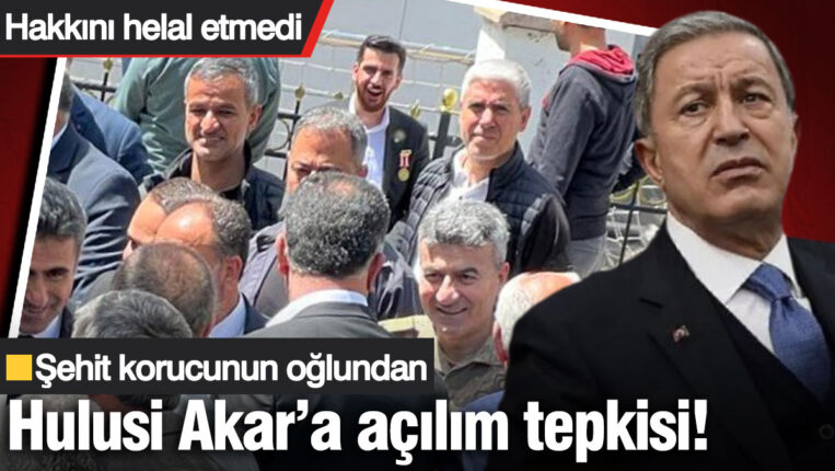 Hulusi Akar’dan Şehit Çocuğuna Saygısızlık: “Bana Bağıracağınıza Açılım Sorularına Cevap Verin”