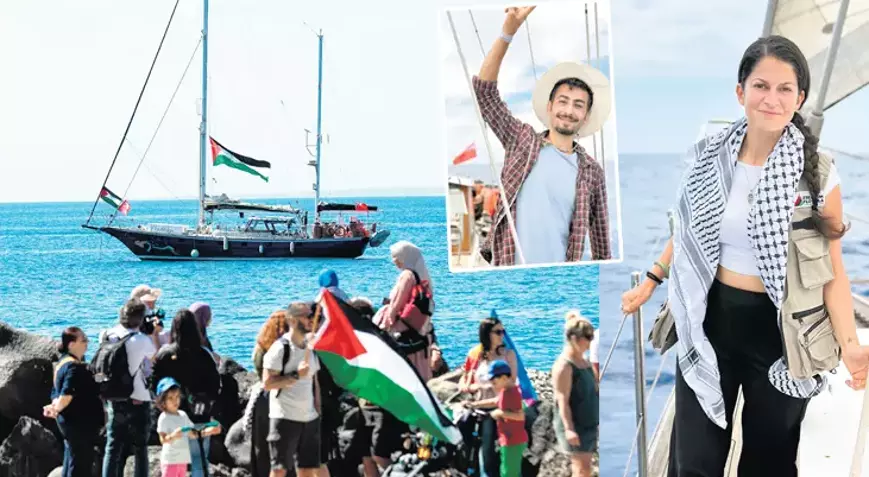 İsrail Ordusu, Gazze’ye Yardım Götüren “Madleen” Gemisine Müdahale Etti: Greta Thunberg ve Diğer Aktivistler Gözaltına Alındı