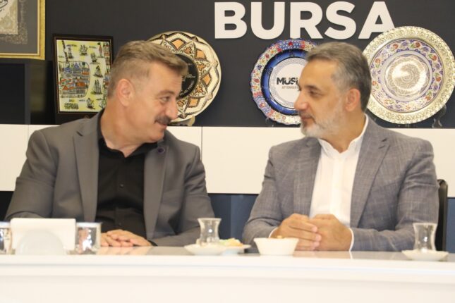 EKONOMİYE AYAR VERME ZİYARETİ: ANAHTAR PARTİ BURSA’DAN MÜSİAD’A NET MESAJ!