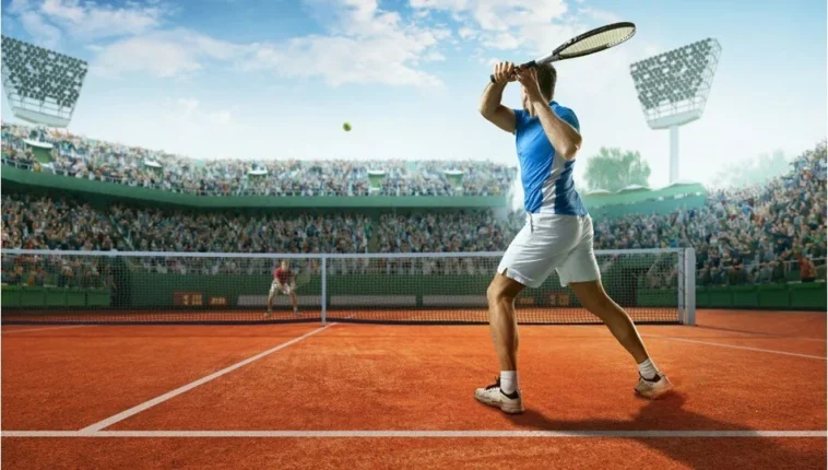 Roland-Garros Tek Erkekler Yarı Finalleri için  Tenisseverler Ekran Başına