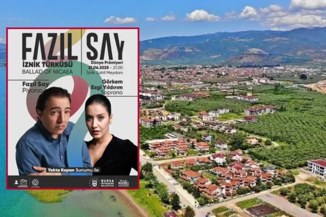 İznik’te Piyanonun Büyüsü: Fazıl Say Göl Kıyısında Sanatla Buluşturdu