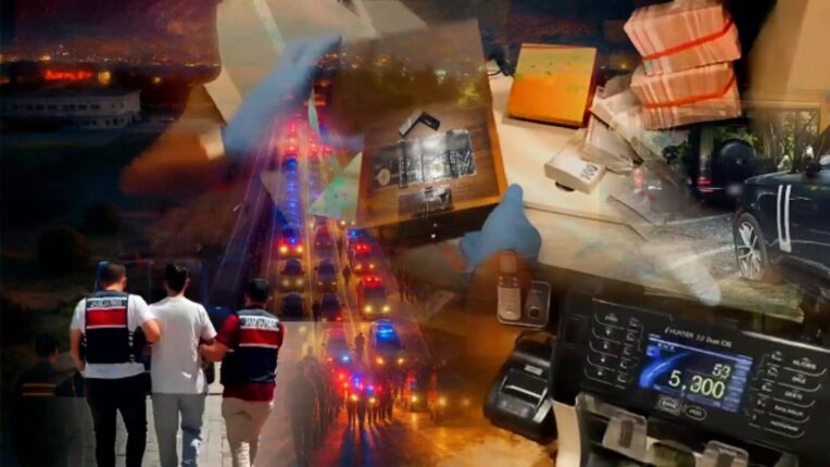 Bursa Merkezli 17 İlde Hesaplarında 90 Milyar TL İşlem Hacmi Bulunan 67 Şüpheliyi Yakalandı!