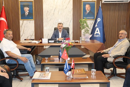 İYİ Parti Yıldırım İlçe Teşkilatı’ndan Anahtar Parti’ye İl’e İlk Siyasi Ziyaret