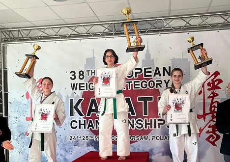 Sporcu Münevver Samur’dan Avrupa Şampiyonluğu!