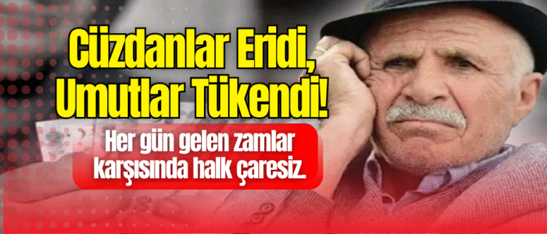 “Bu Zamlar Hayat Gerçeğiyle Uyuşmuyor!”