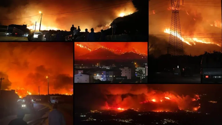 Gürsu’da Tansiyon Yükseldi! Yangın Sonrasında Alevli Mesajlar!