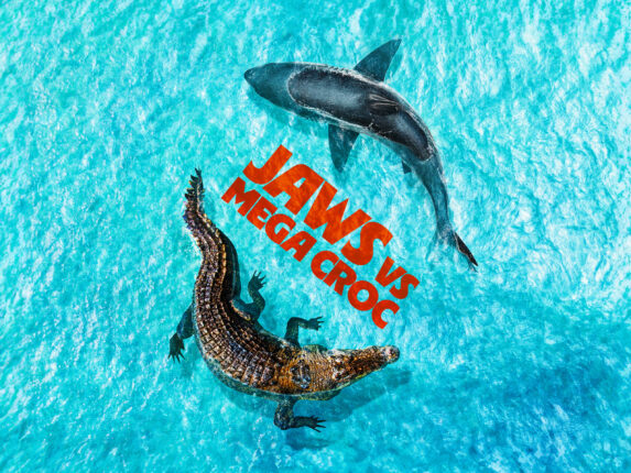 Jaws Dev Timsaha Karşı  (Jaws vs. Mega Croc)