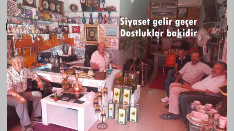 SİYASET GELİR GEÇER DOSTLUKLAR BAKİ KALIR.!