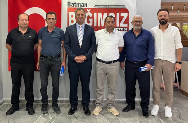 GMC BATMAN İLÇE BAŞKANLARI MAZBATALARINI ALDI