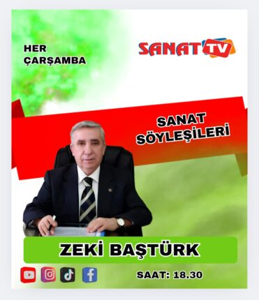 Zeki Baştürk ile “Sanat Söyleşileri” Başlıyor: Sanatın Kalbi Artık Ekranda Atacak!