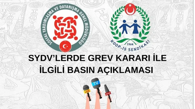 Koop-İş Sendikası Grevde: 81 İlde 1003 SYDV İşyerinde İş Bırakıldı