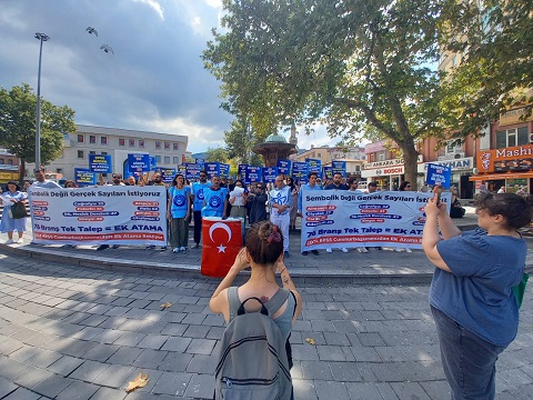 Öğretmenler meydanlarda değil, okullarında olmak istiyor