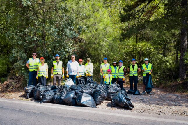 Bursa’da “Temizle, Yeşert, Koru” Seferberliği Kestel’de Devam Etti