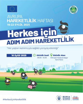 Bursa’da sağlıklı yaşam için hareketlilik başladı