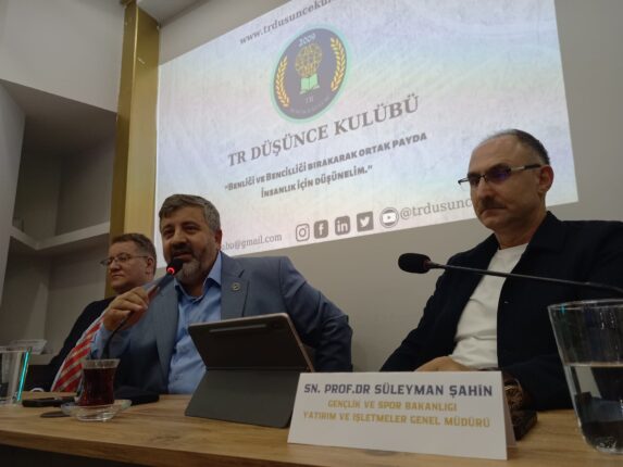 TR Düşünce Kulübü’nde 53. Simit-Çay Programı’nın Onur Konuğu: Prof. Dr. Süleyman Şahin