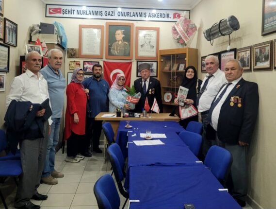 Aynur Uzun’dan Gaziler Günü’nde Anlamlı Ziyaret ve Duygusal Mesaj