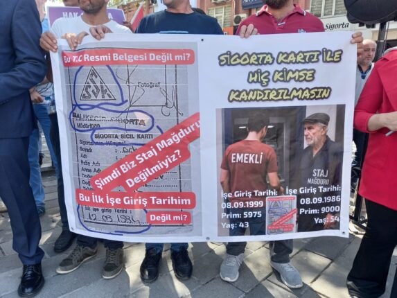 “Hak Gaspı, Adalet İsyanı: Staj ve Çıraklık Sigortası Mağdurlarının Çığlığı”