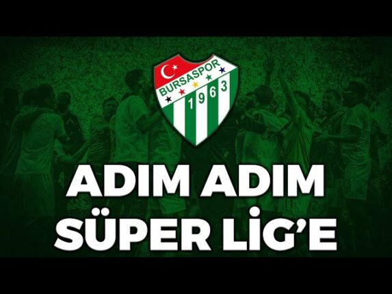 BURSASPOR lige ısınıyor.