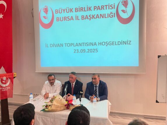 BBP Bursa İl Başkanlığı’nda Sert Mesajlarla Devir Teslim Töreni