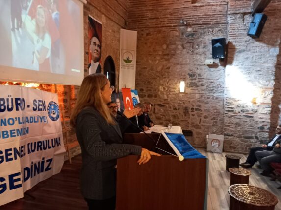 Türk Büro Sen Bursa 2 Nolu Şubede Dilşad Derya Peker Güven Tazeledi