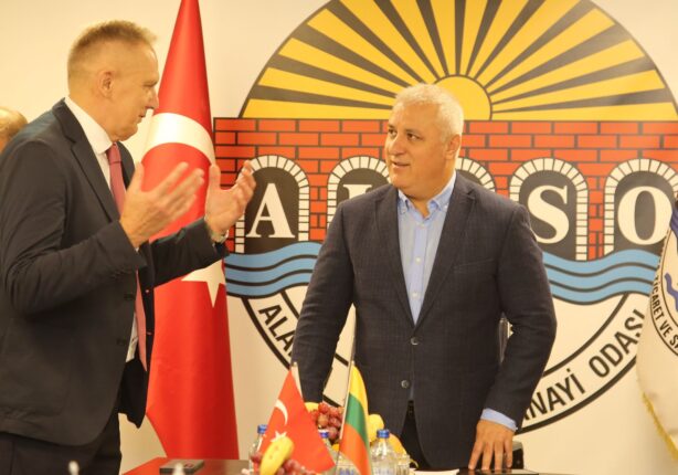 Litvanya’dan Alanya’ya Yatırım Ziyareti: ALTSO’da Stratejik Buluşma