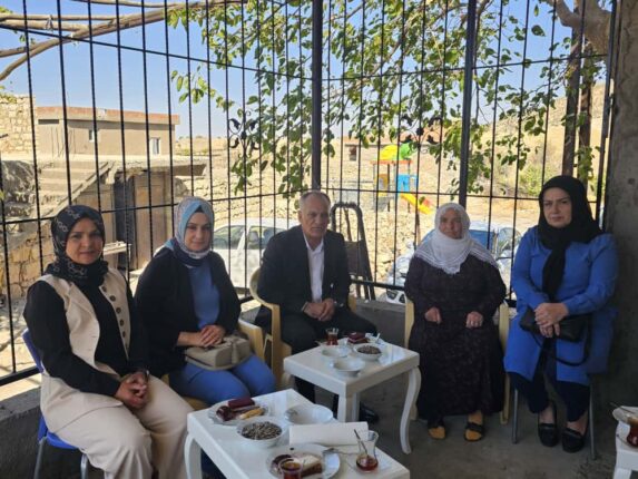 GERCÜŞ AK PARTİ TEŞKİLATINDAN SARGIN KÖYÜNE GÖNÜL DOLU ZİYARET