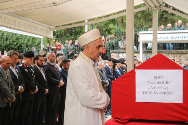 Şehidimiz Tacettin Gün’e Son Görev