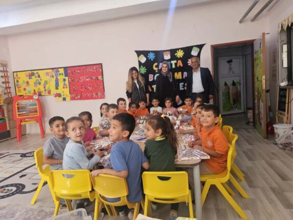 GERCÜŞ’TE ÇOCUKLARA SEVGİ DOLU YARDIM