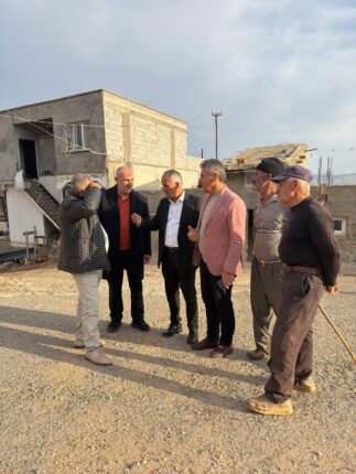GERCÜŞ İLÇE BAŞKANI İBRAHİM TORLAK VE İLÇE KOORDİNATÖRÜ FERHAT DAĞ’DAN ANLAMLI KÖY ZİYARETLERİ