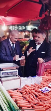 Aksu: “Pazarcı Esnafımızın Sesi Olalım!”