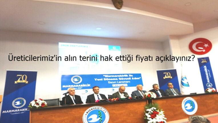 ZEYTİN ÜRETİCİLERİNİN AĞLAMA YILI BAŞLADI.