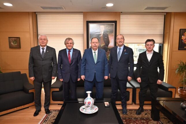 ABP’DEN YSK BAŞKANI AHMET YENER’E ÖNEMLİ ZİYARET