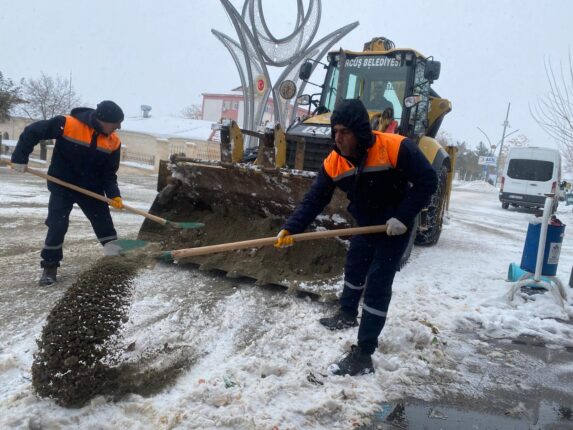 GERCÜŞ’TE KIŞA KARŞI TAM TEDBİR