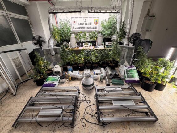Nilüfer’de Uyuşturucu Operasyonu: Çok Sayıda Madde Ele Geçirildi